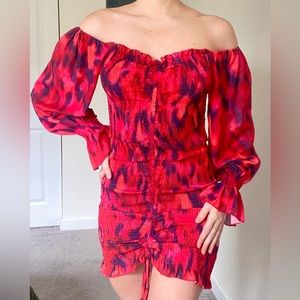 House of Chic scrunch dress